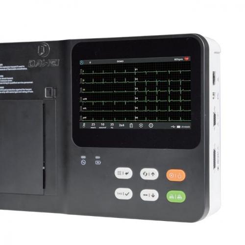 DE03 3 Channel 12-Lead ECG Analysis Machine